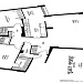 'D' unit floor plan